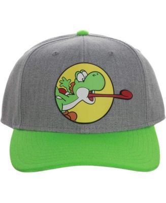 Super Mario Men's Video Game Yoshi Snapback Hat - Macy's