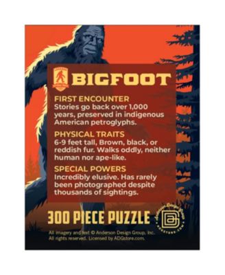 MasterPieces Bigfoot 300 Piece Jigsaw Puzzle for Adults