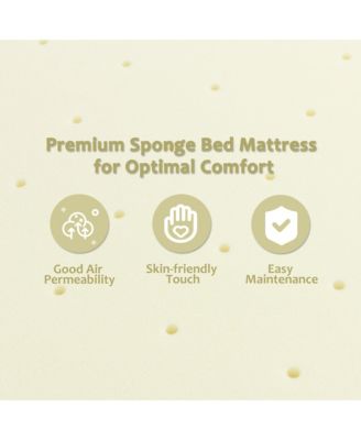 3'' Bed Mattress Topper Air Cotton for All Night s Comfy Soft Mattress Pad