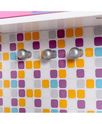 Kid's Wooden Pretend Cooking Play Kitchen Set