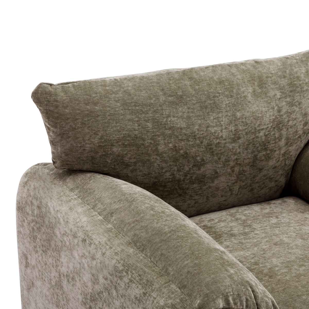 Streamdale Furniture Modern Style Chenille Oversized Armchair Accent Chair Single Sofa Lounge Chair