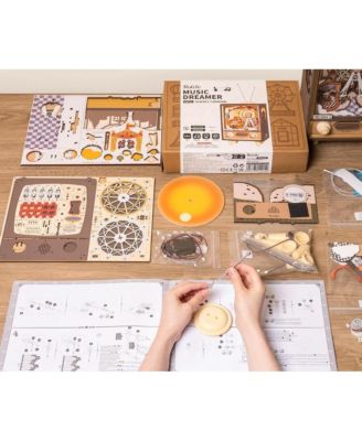 DIY 3D Music Box Puzzle Sunset Carnie 174pcs