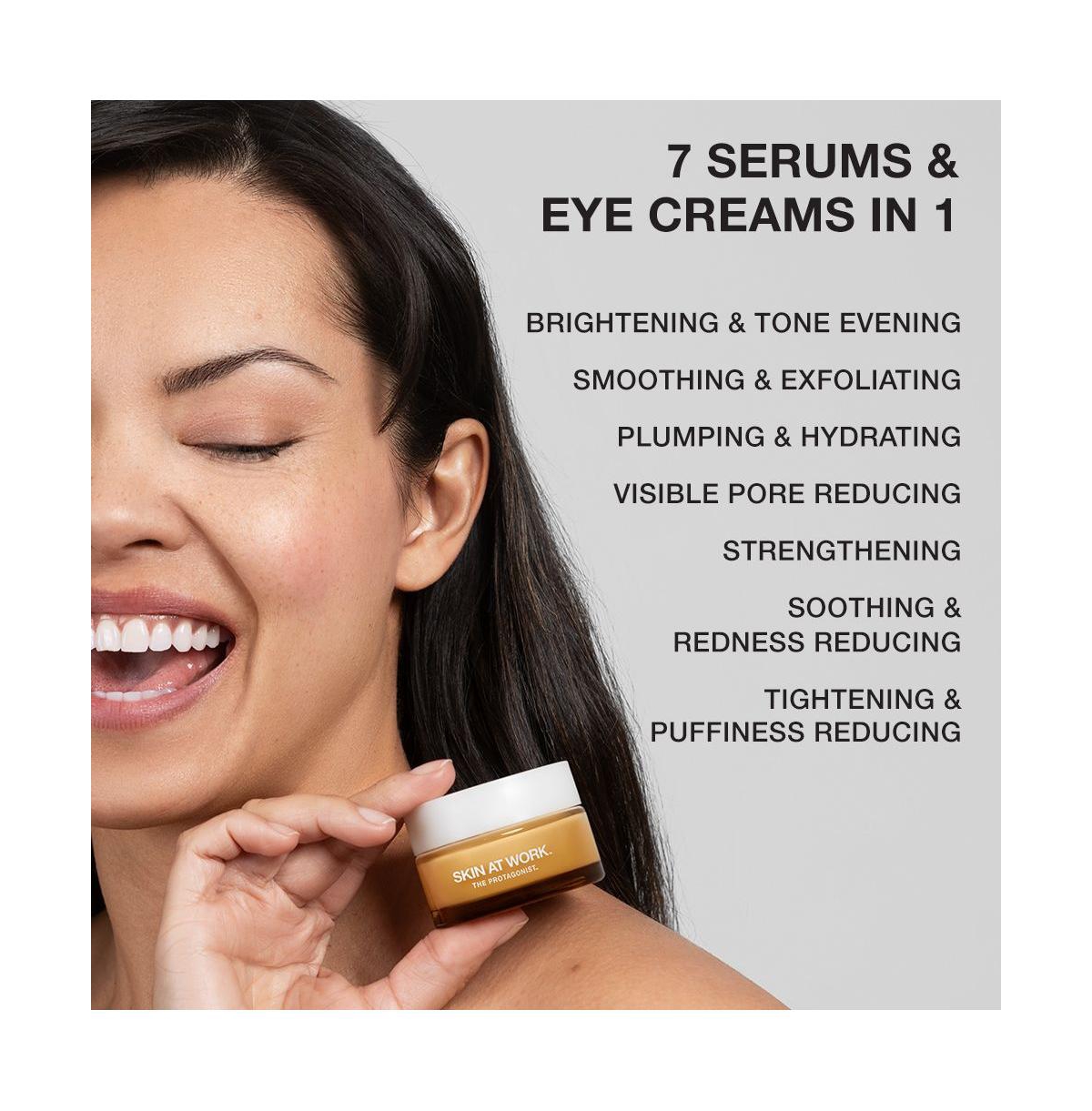 Skin At Work The Protagonist All-In-One Brightening Hero Concentrated Serumoisturizer