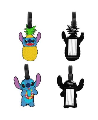 Lilo & Stitch Luggage Tags Gifts Stitch PVC Travel Tags Gifts - Set of 4