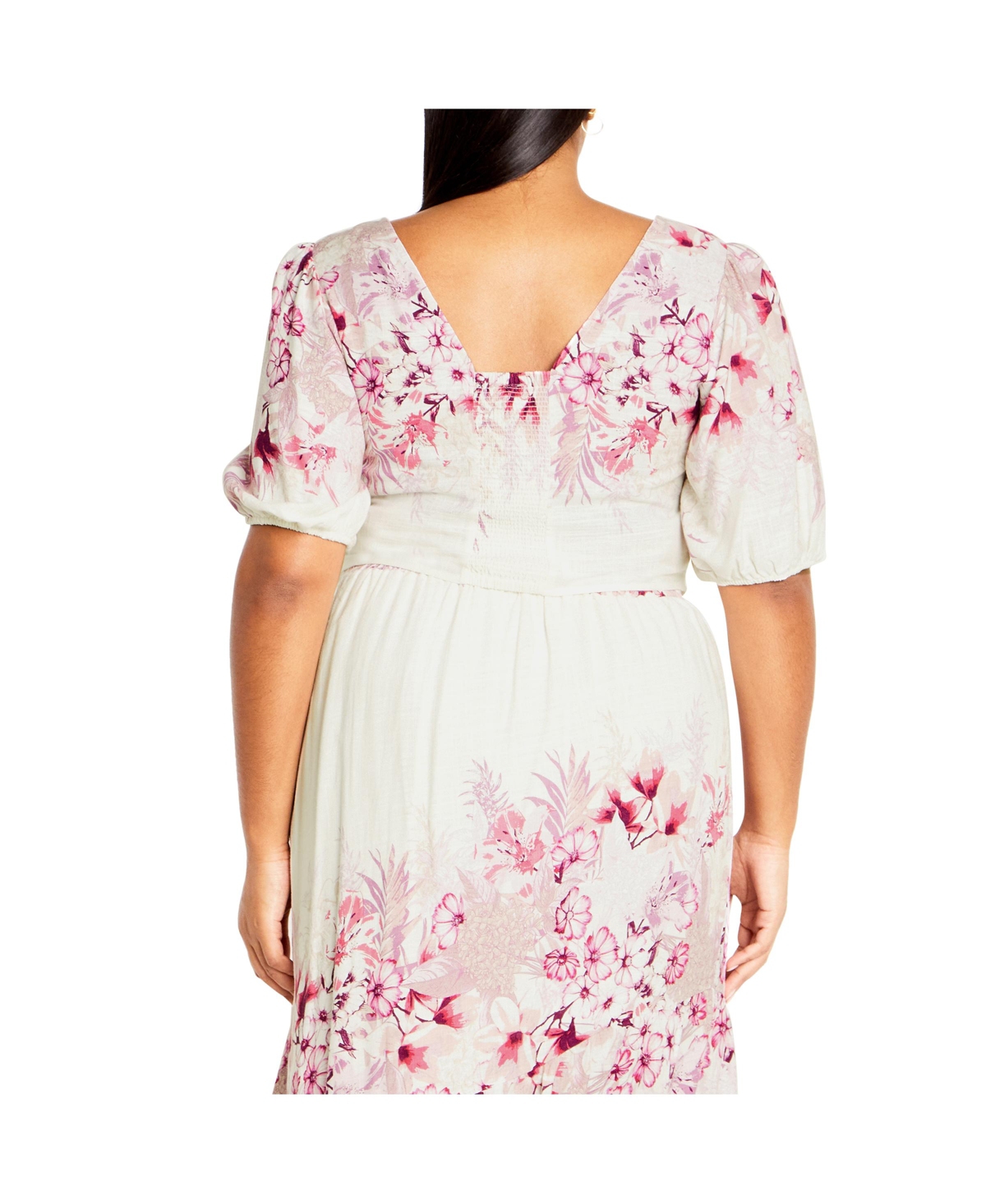 City Chic Women's Isabella Border Top
