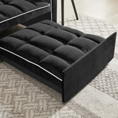 Adjustable Sofa Bed Chair with Futon Recliner Function