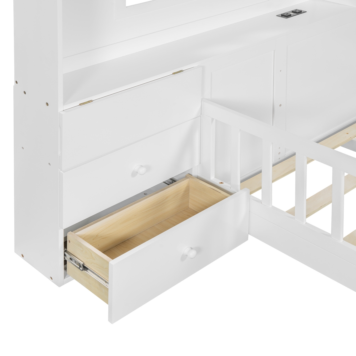 Oversized Chenille Armchair with Pillow