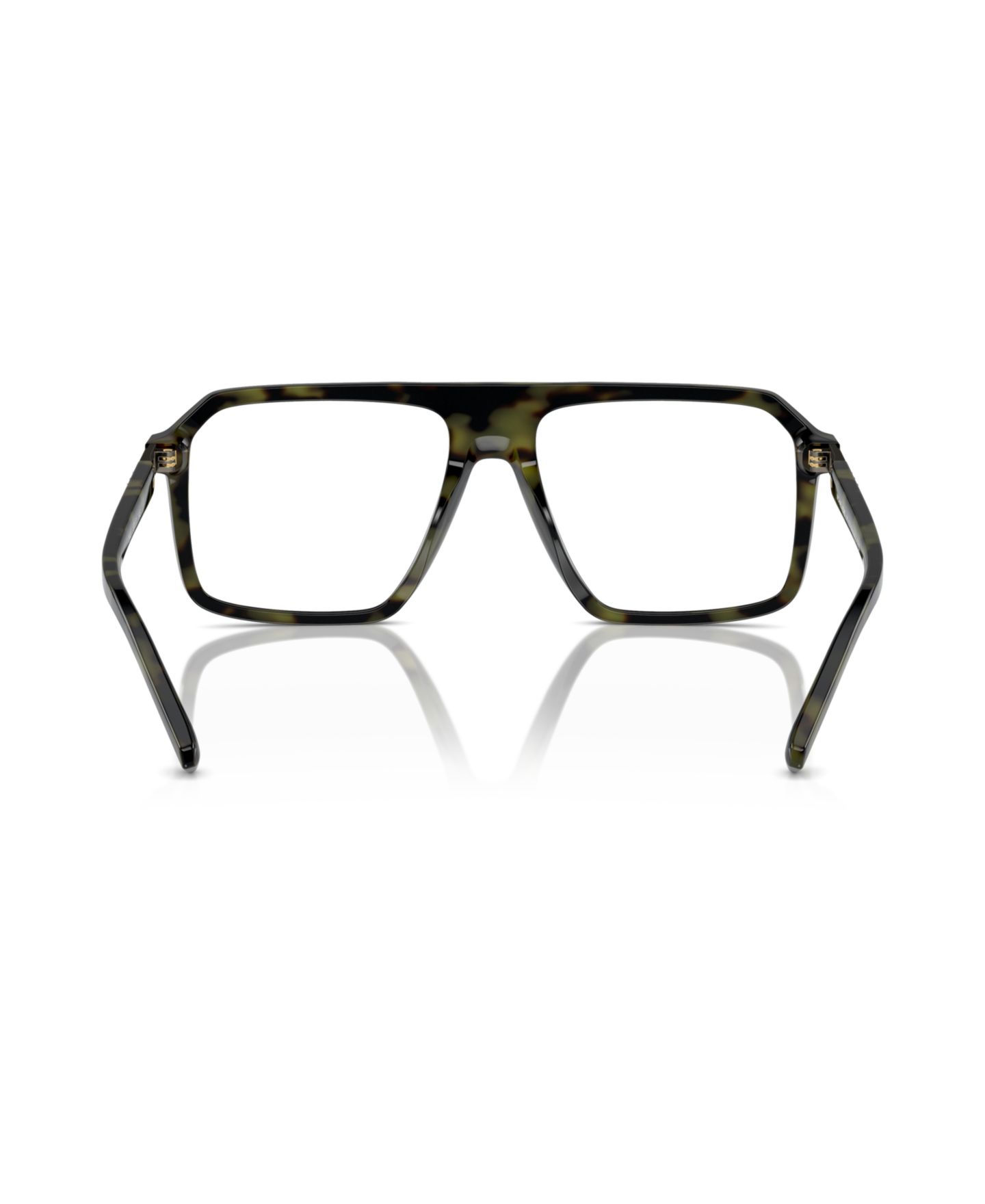 Мужские очки Michael Kors Man Square Plastic MK4123U Montreux Eyeglasses, цвет: Чёрный — фото 8