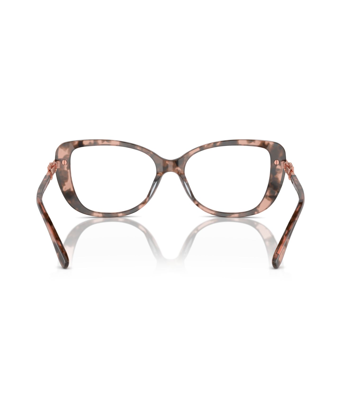Женские очки Michael Kors Woman Cat Eye Plastic MK4125BU Formentera Eyeglasses, цвет: Чёрный — фото 9