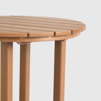 Outdoor Patio Bar Height Table and Bar Stool 4-Piece Dining Set