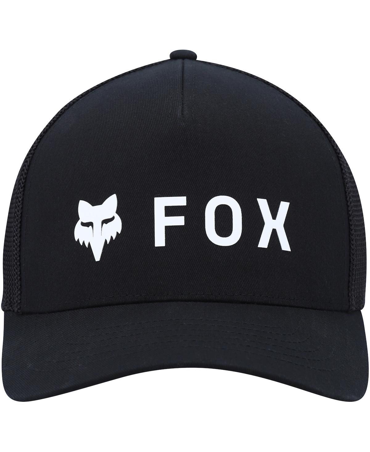 FOX MEN'S BLACK ABSOLUTE MESH FLEX HAT 
