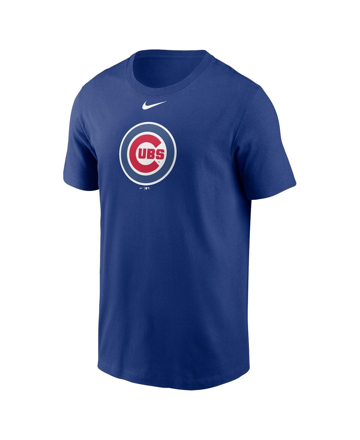 Nike Royal Chicago Cubs Fuse Logo T-shirt In Royal