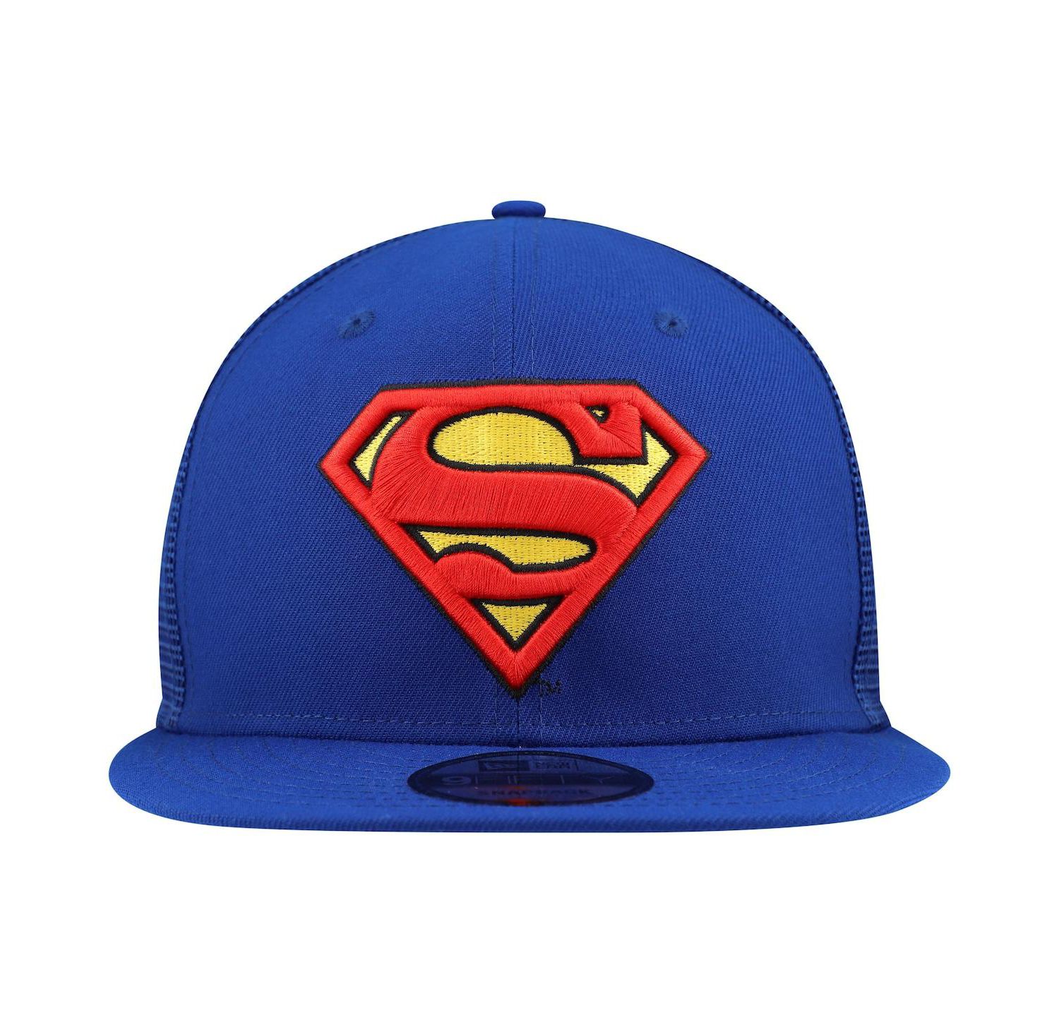 Men's Blue Superman 9FIFTY Snapback Trucker Hat