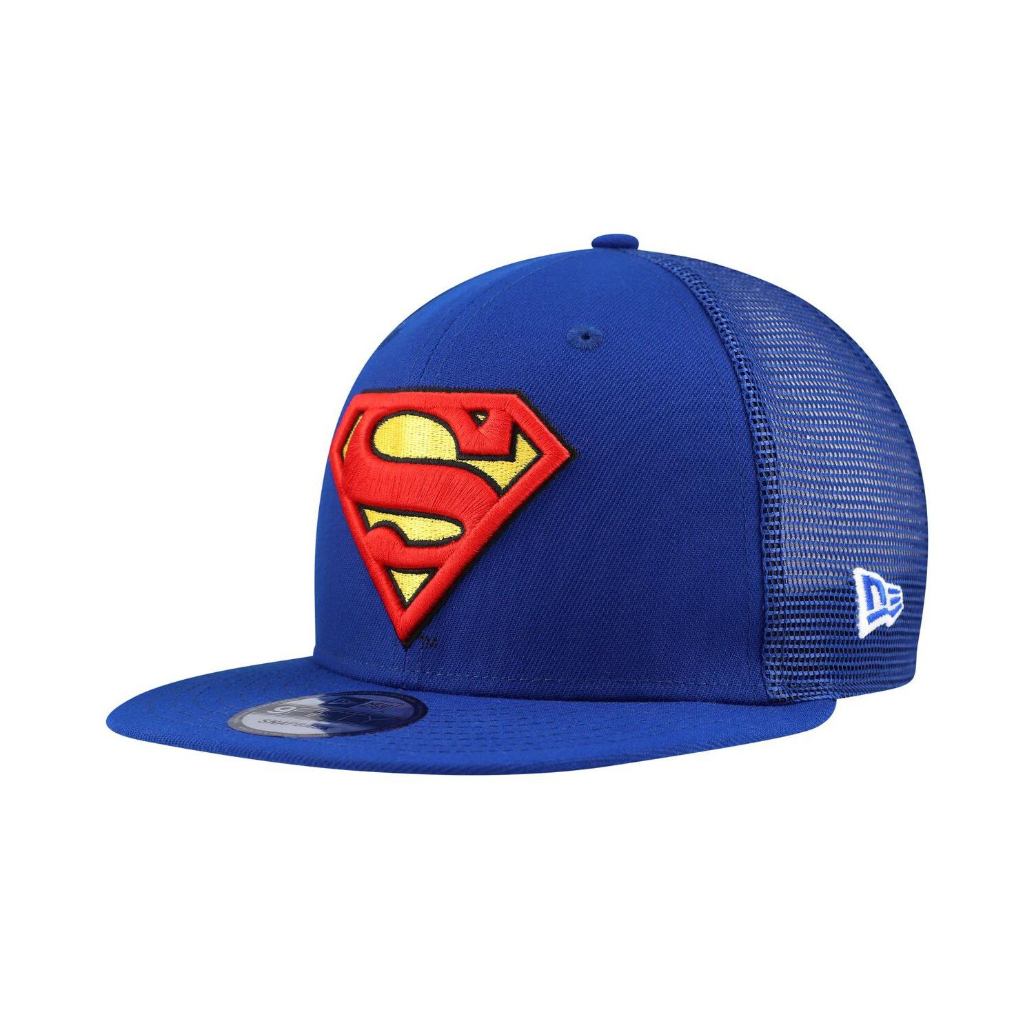 Men's Blue Superman 9FIFTY Snapback Trucker Hat