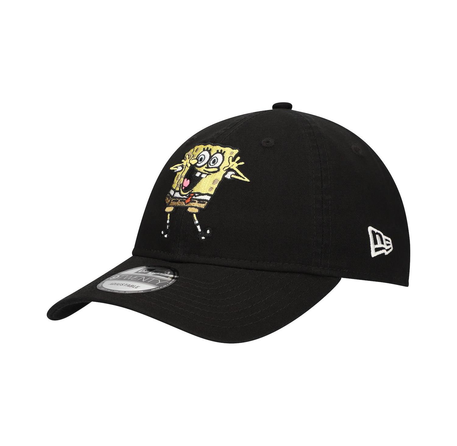 Men's Black SpongeBob SquarePants 9TWENTY Adjustable Hat