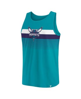 Men's Teal Charlotte Hornets Wild Game Tank Top