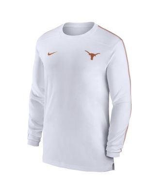 Men's Texas Longhorns 2024 Sideline Coach UV Performance Long Sleeve T-Shirt