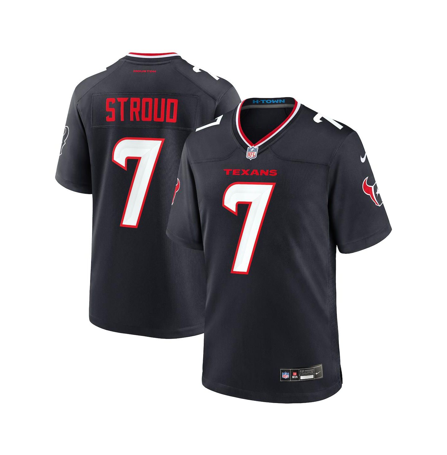 Мужской топ Nike C.J. Stroud Houston Texans Game Jersey — фото 1