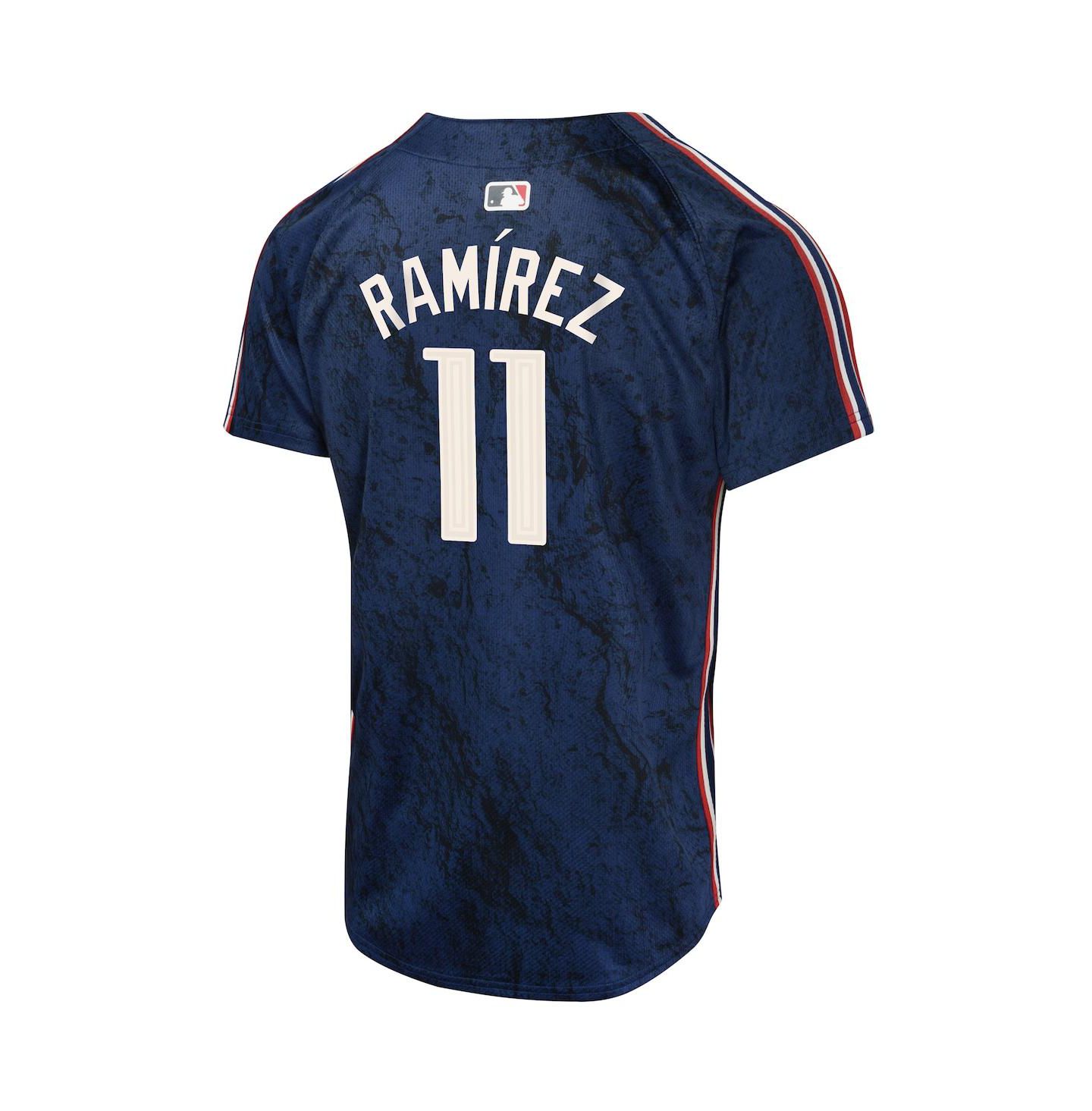 Детский топ Nike Jose Ramirez Cleveland Guardians 2024 City Connect Limited Jersey — фото 3
