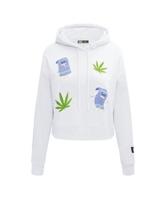 Women's South Park Towlie Don't Forget to Bring a Towel Cropped Pullover Hoodie