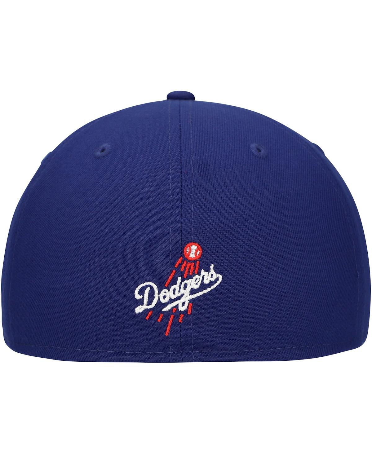 New Era Men'sLos Angeles Dodgers Shadow Logo 59FIFTY Fitted Hat - Royal