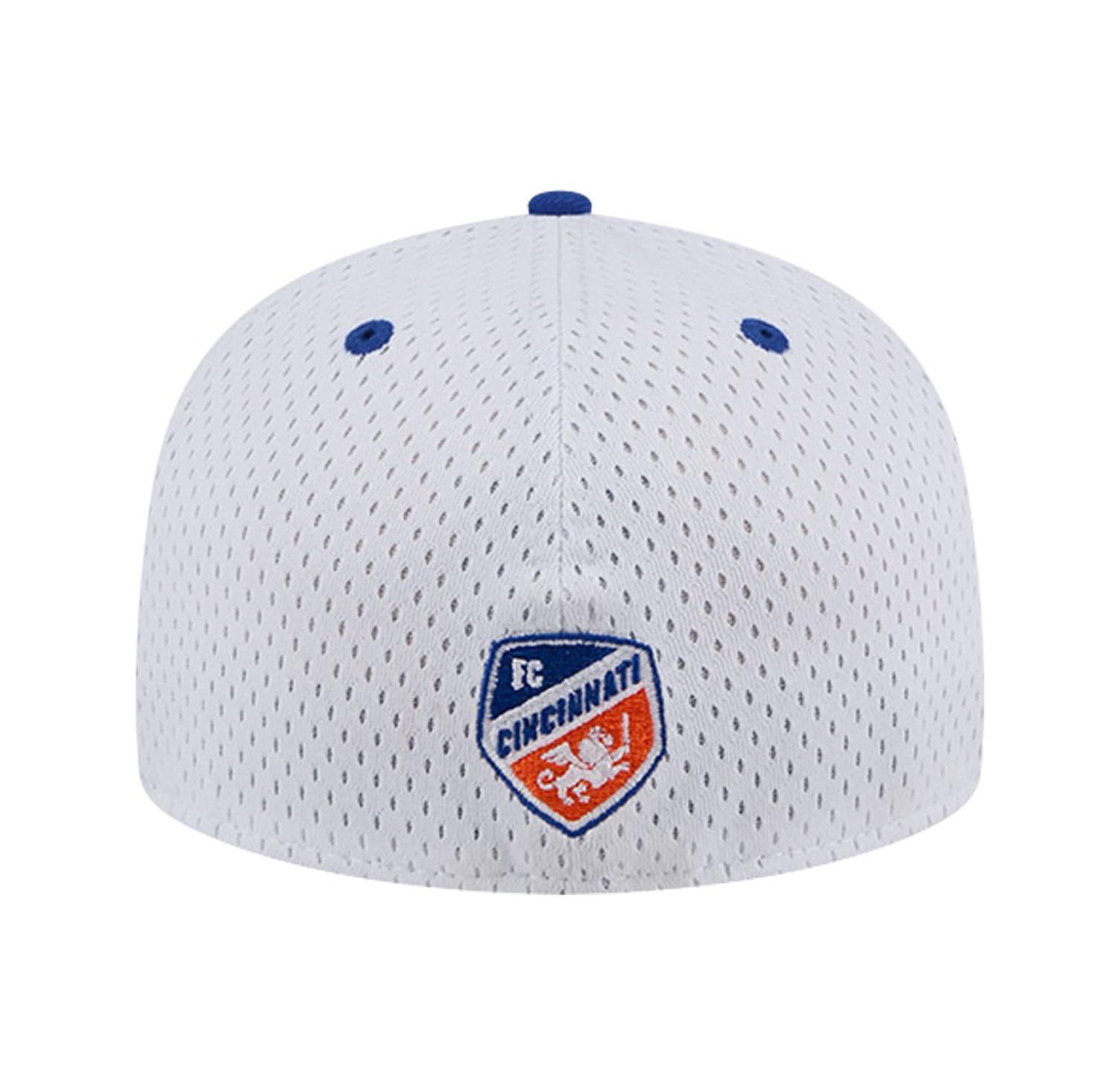 Men's Gray FC Cincinnati Throwback Mesh 59FIFTY Fitted Hat