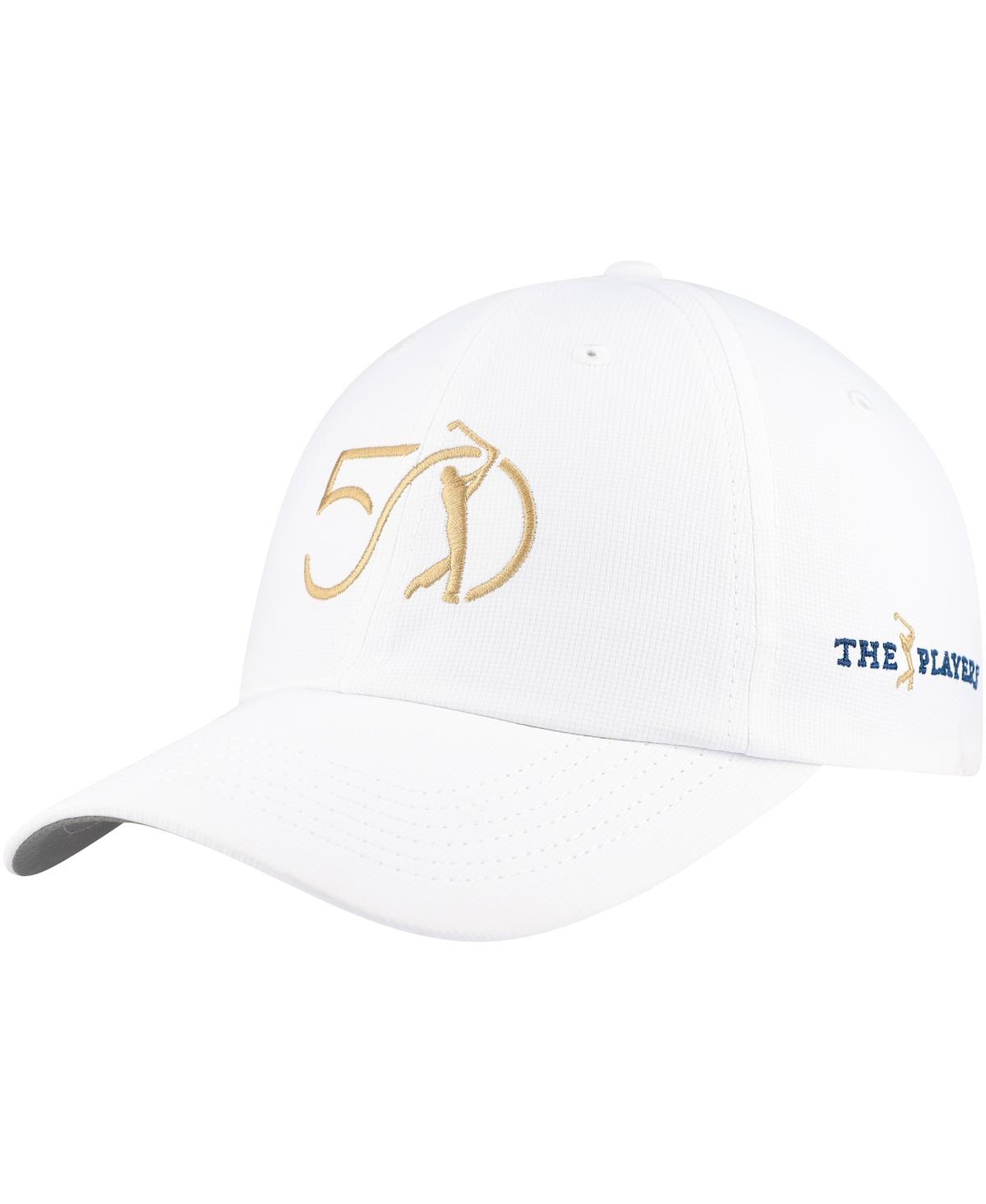 Men's The Players 50th Anniversary Original Performance Adjustable Hat - White