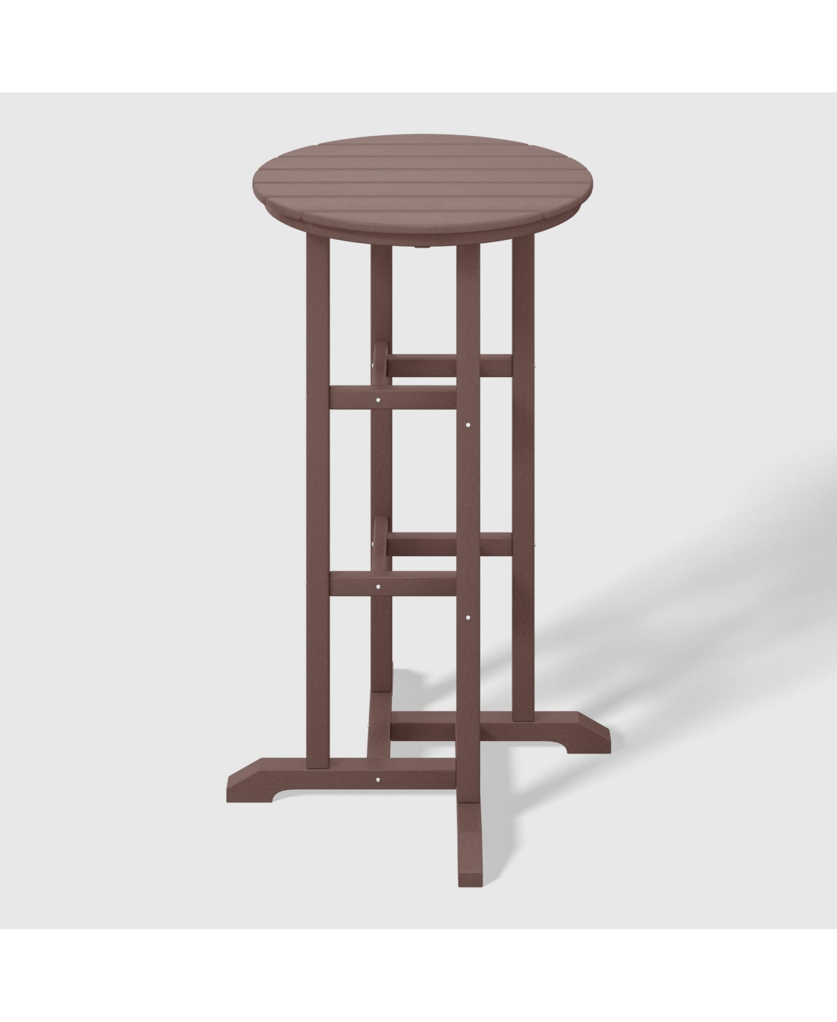 WestinTrends Outdoor Patio Bar Height Table and Bar Stool 4-Piece Dining Set