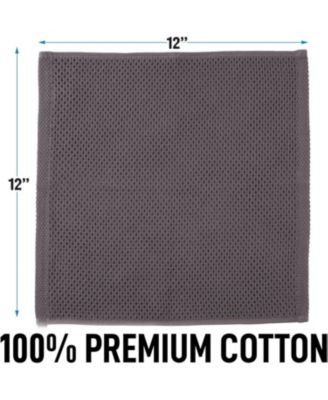 Reusable 100% Cotton Waffle Weave 3 Pc. Kitchen Towels