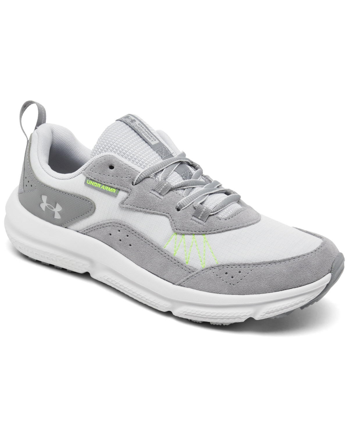 Men's Charged Verssert 2 Running Sneakers from Finish Line - Halo Grey