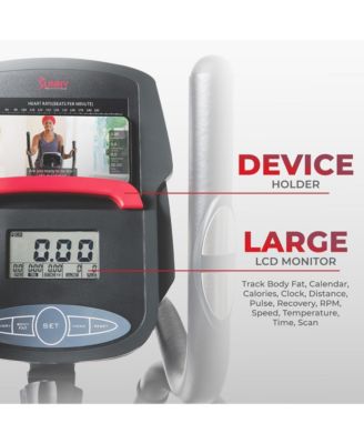 Elite Interactive Series Cross Trainer Elliptical and Exclusive SunnyFit App Enhanced Bluetooth Connectivity