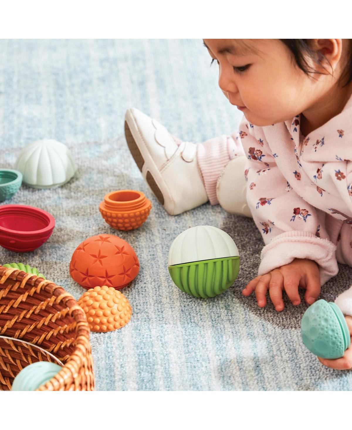 Kaplan Early Learning Textured Mix and Match Balls - Set of 8 - Assorted pre-pack