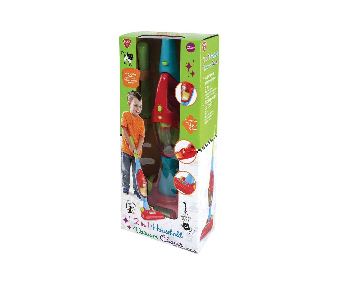 Детская игрушка PLAY 2-in-1 Pretend Vacuum Cleaner — фото 4