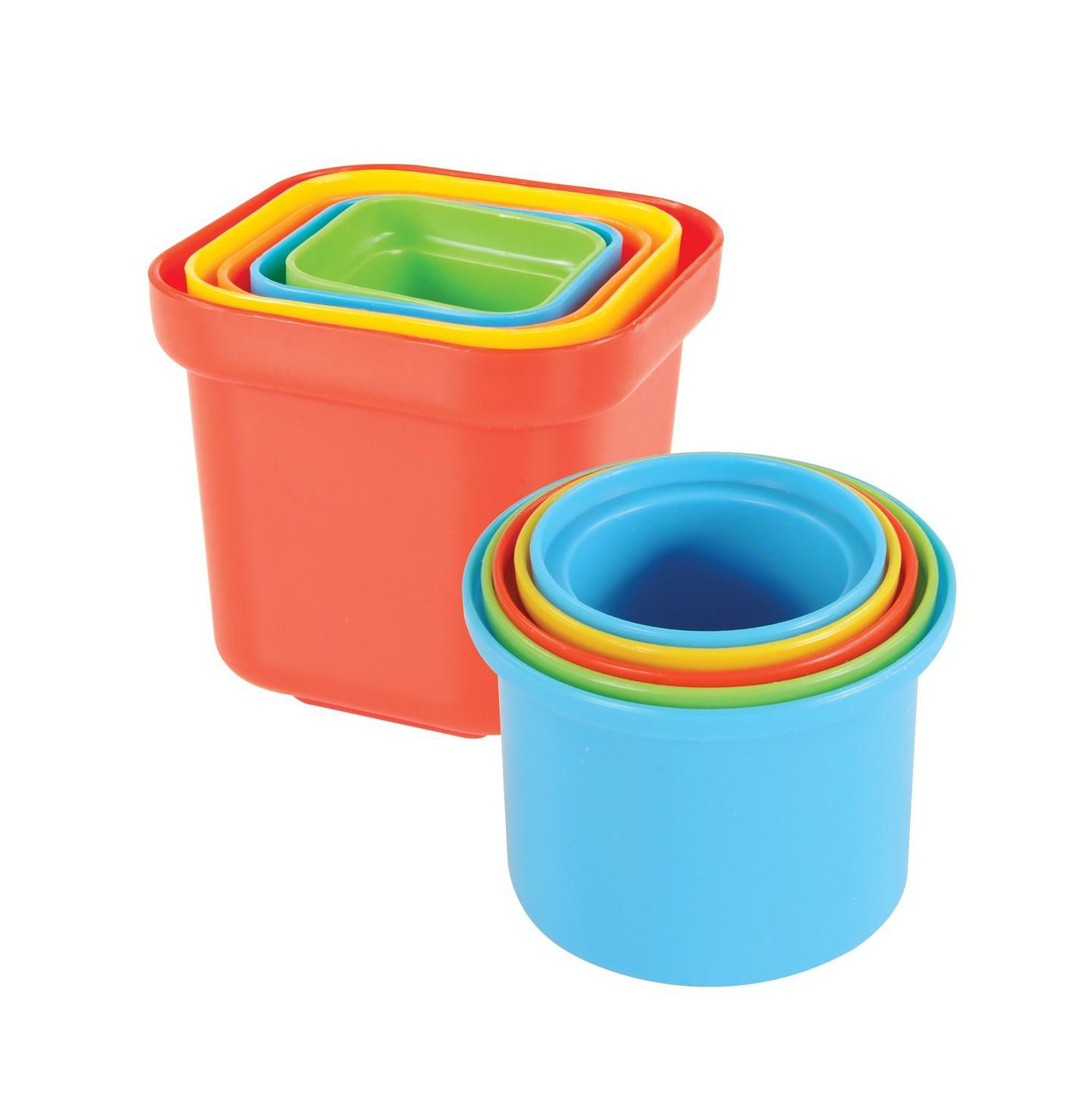 Детские игрушки Kaplan Early Learning Stack Sort Kit Fine Motor Skills 50+ Pieces, Ages 12 Months+ — фото 4