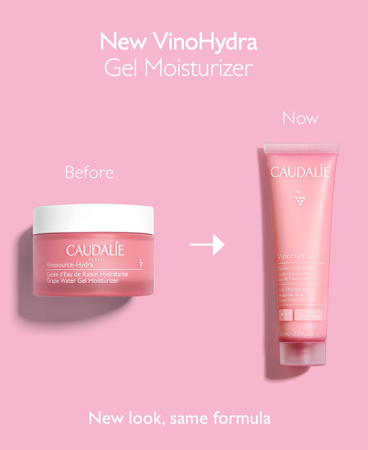 Caudalíe Vinohydra Gel Moisturizer, 2 Oz. In No Color