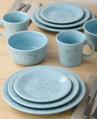 Sky Snowflake Classic Luncheon Plate, Exclusively at Macy’s