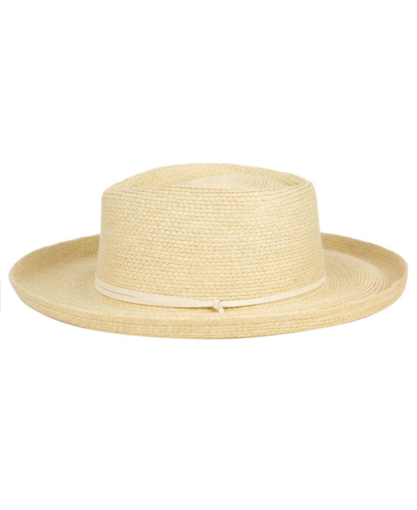 Женский головной убор Angela & William Straw Ferora Sun Hat with Chin Cord, цвет: Натуральный — фото 2