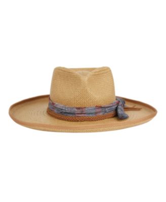 Upturned Wide Brim Fedora Hat