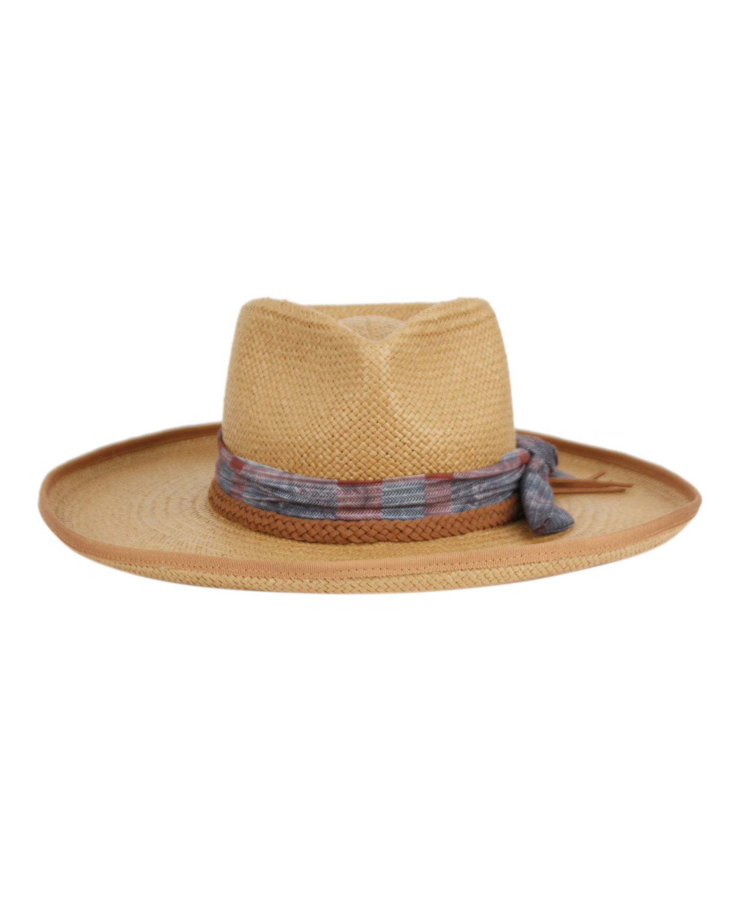 Женский головной убор Angela & William Upturned Wide Brim Fedora Hat, цвет: Коричневый — фото 3