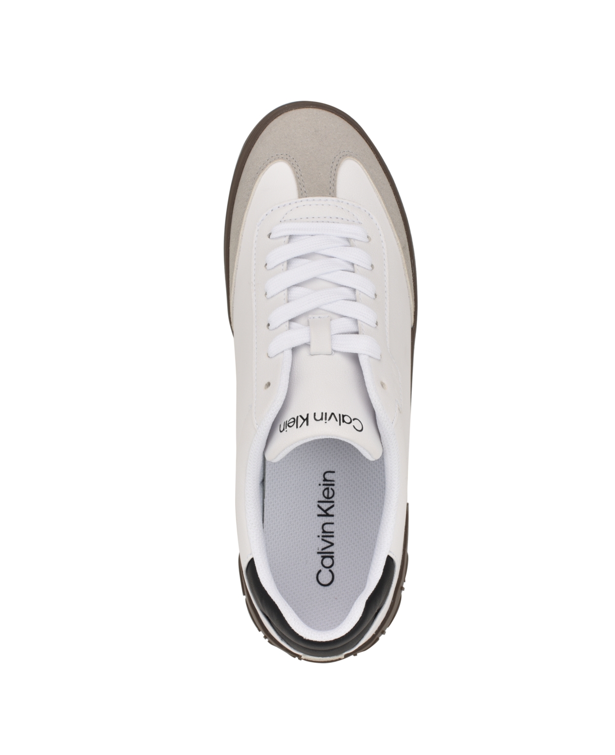 CALVIN KLEIN MEN'S ROMAL LACE-UP CASUAL SNEAKERS 
