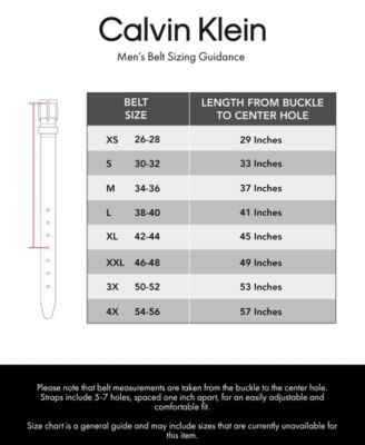 Men's Logo Plaque Belt 