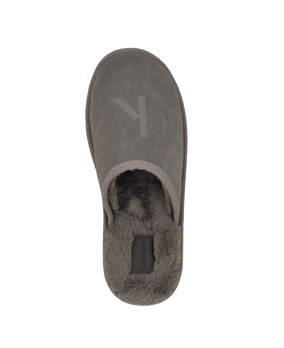 Calvin Klein Men's Xavery Slip-on Casual Slippers In Black