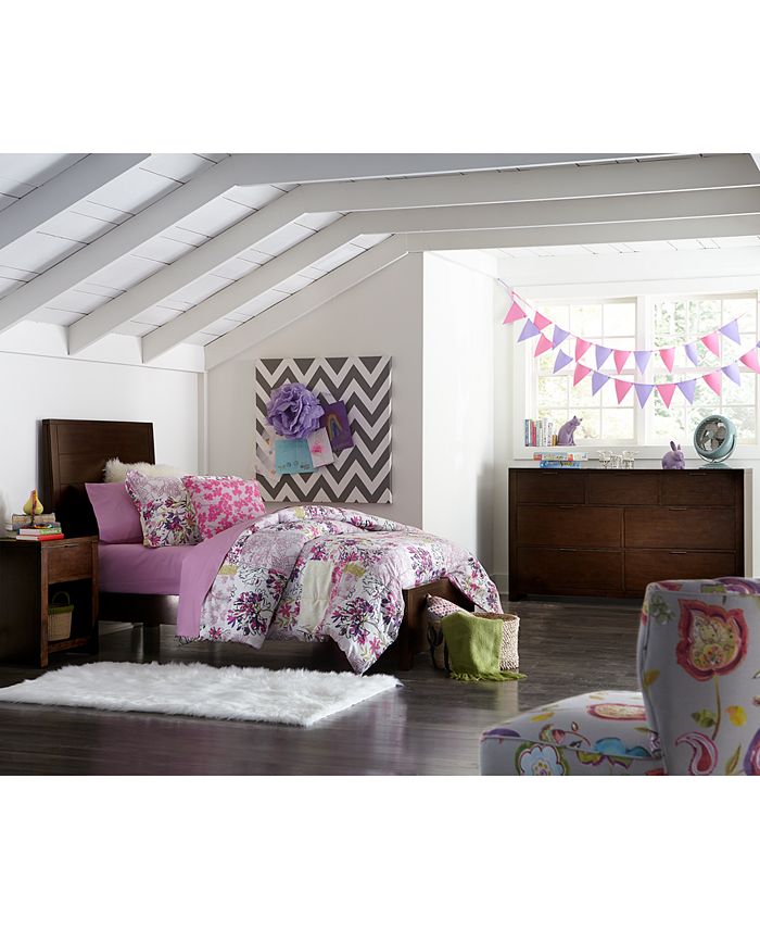 Furniture Tribeca 2Piece Set, Created for Macy's, (Twin Bed and Nightstand) Macy's