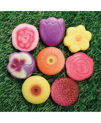 Sensory Play Stones: Flowers - 8 Pieces