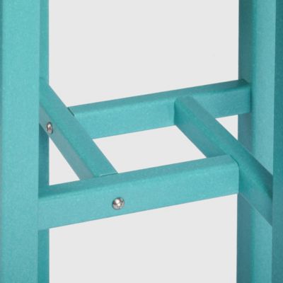 Outdoor Patio Bar Height Table and Bar Stool 4-Piece Dining Set