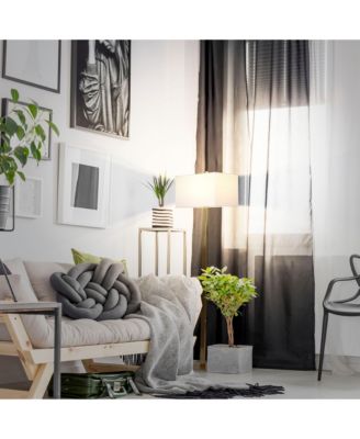 Stella 60" LED Standing Floor Lamp with Rectangular Shade