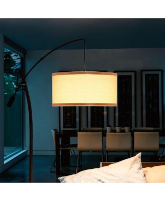 Grayson 84" LED Arc Floor Lamp with Adjustable Arm