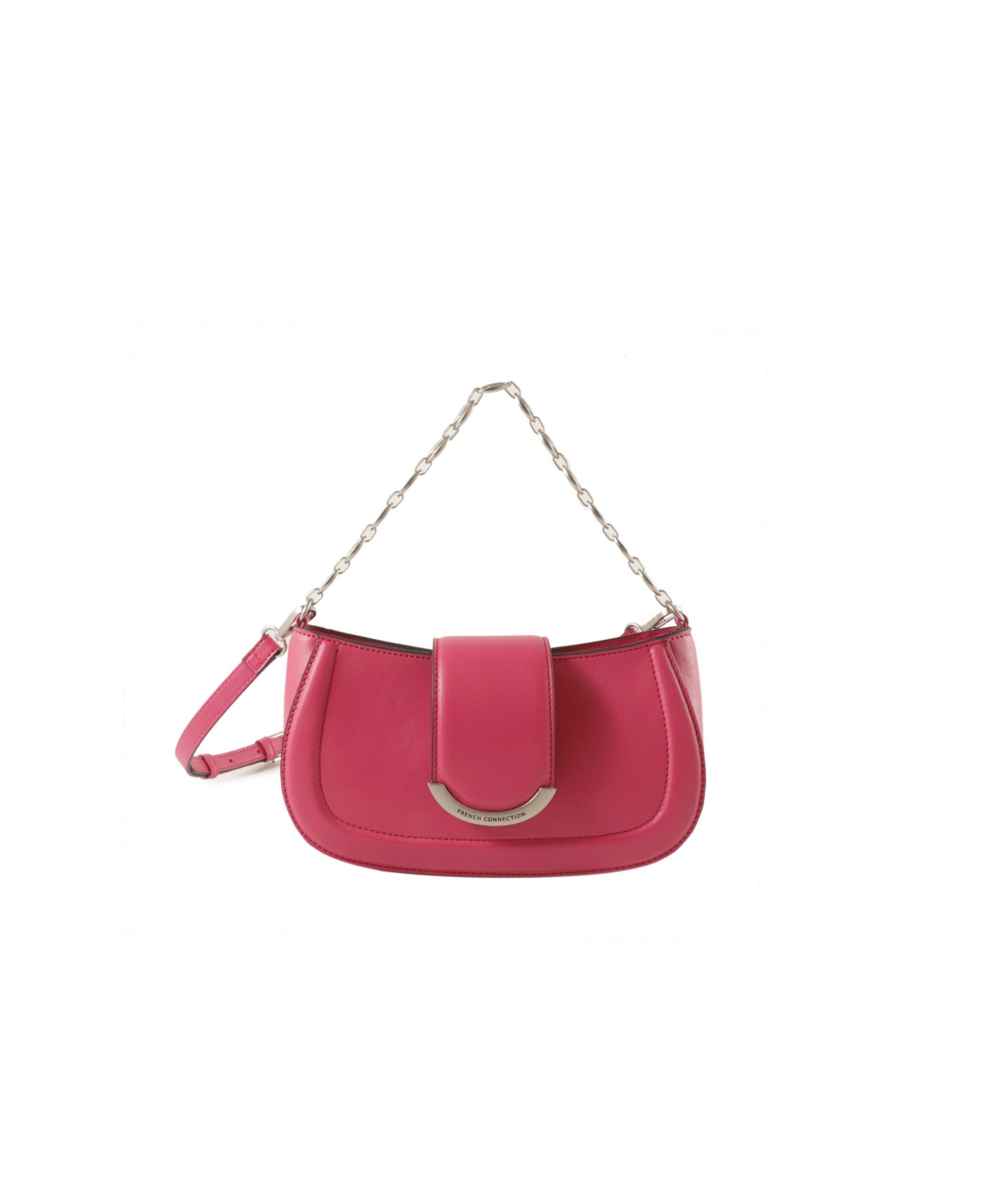French Connection Brie Medium Shoulder Bag - Olive branch | Smart Closet