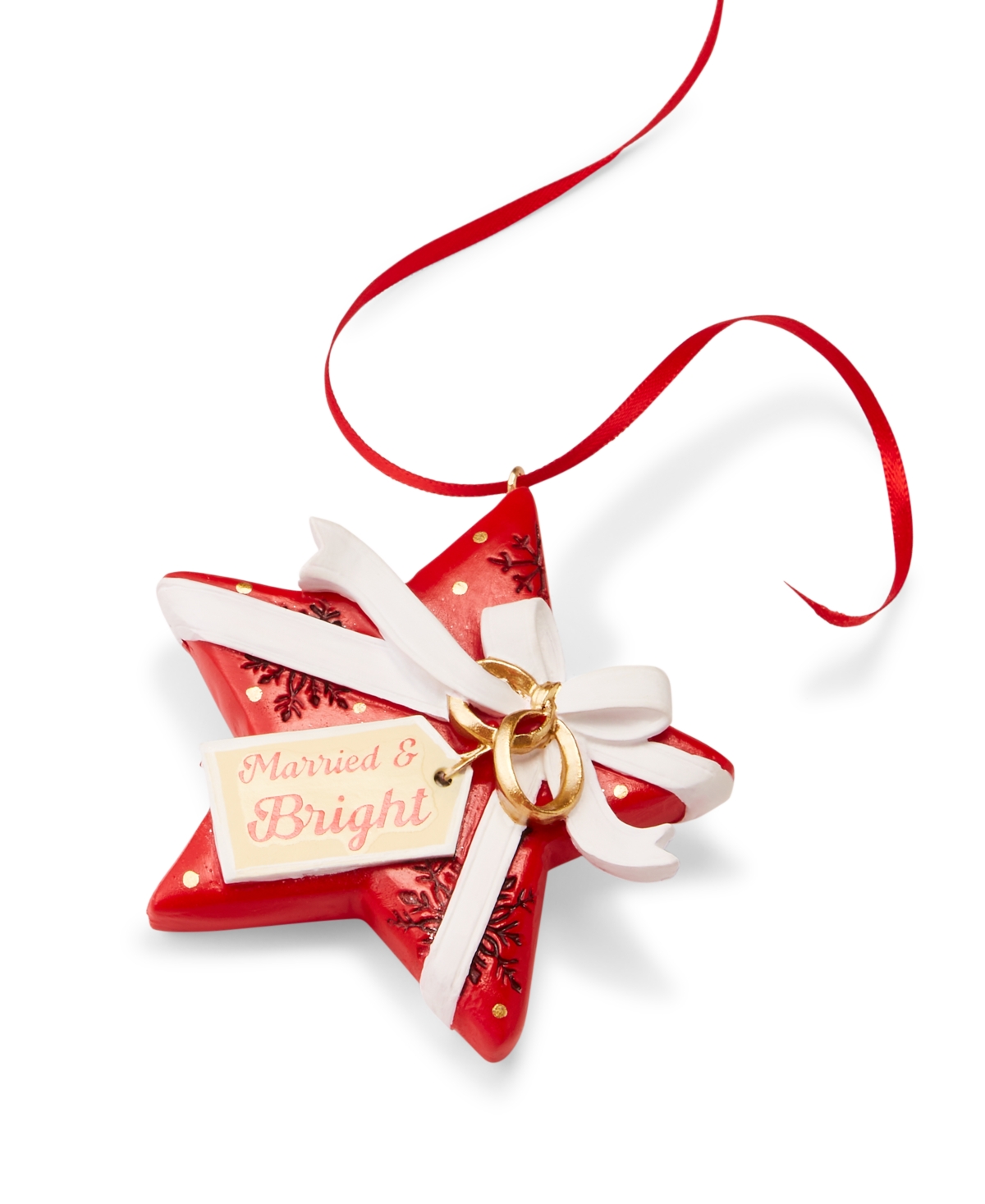 Holiday Lane Our First Merry & Bright Star Ornament, Exclusively at Macy's