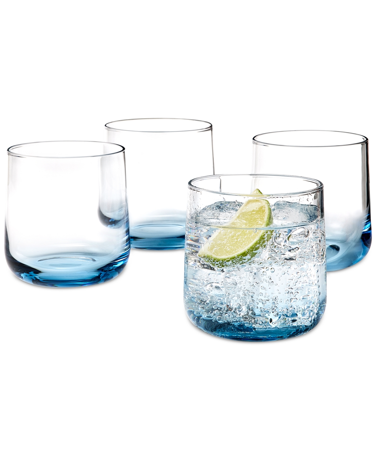 The Cellar Gil Collection 12.51-oz. Ombre Double Old Fashioned Glasses, Set Of 4, Exclusively At Macy's In No Color